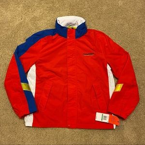 COMPETITION COLORBLOCK BOMBER JACKET Size L NWT